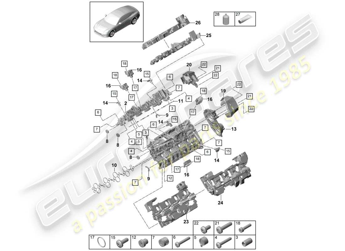 part diagram containing part number 9a713391905