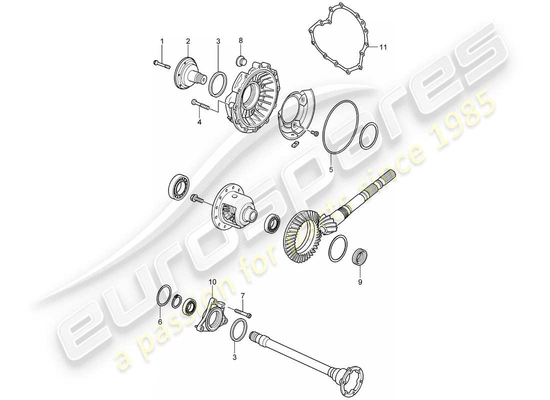 part diagram containing part number 98639703800