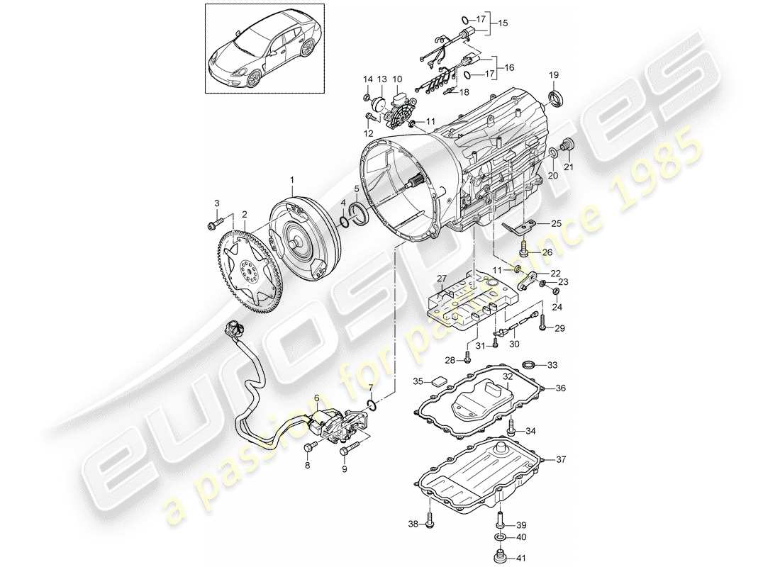 part diagram containing part number 95861236310