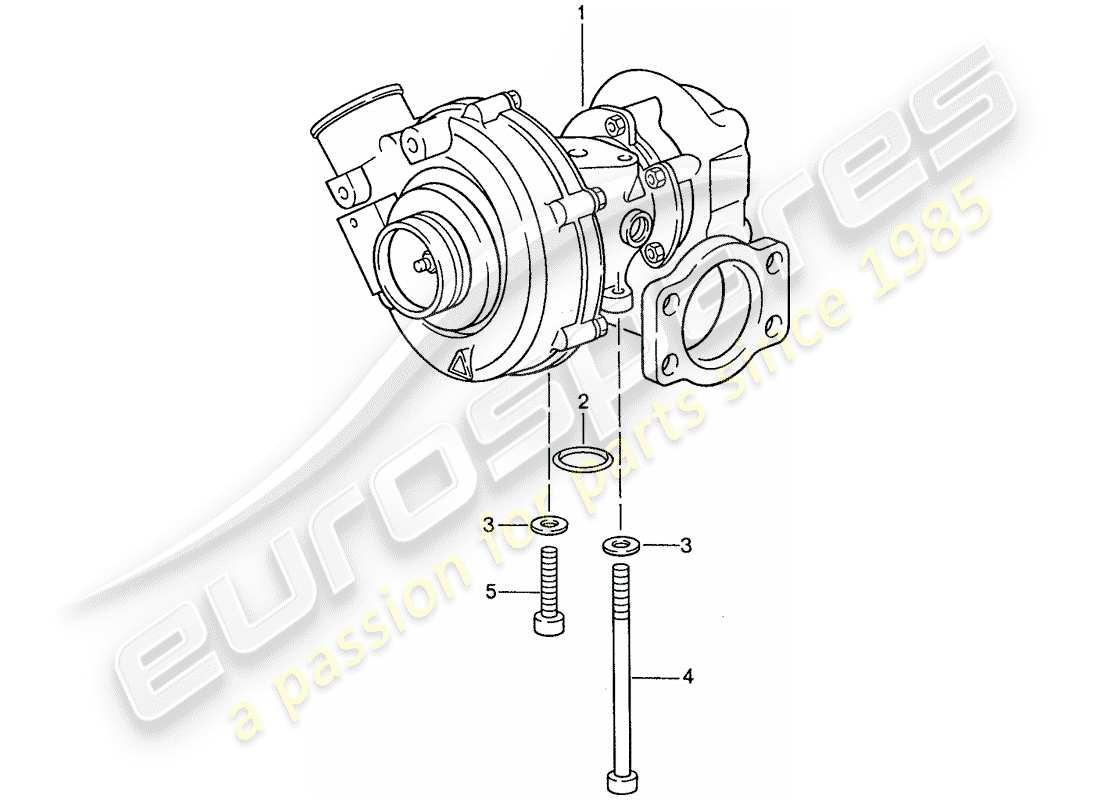 a part diagram from the porsche 944 (1991) parts catalogue