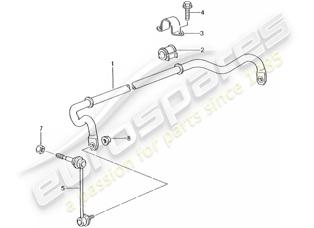 a part diagram from the porsche 996 t/gt2 (2004) parts catalogue