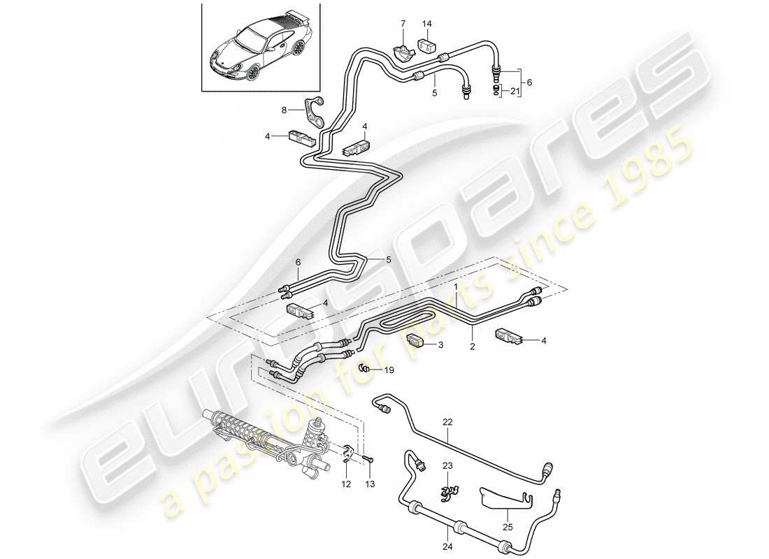 part diagram containing part number 99734756411