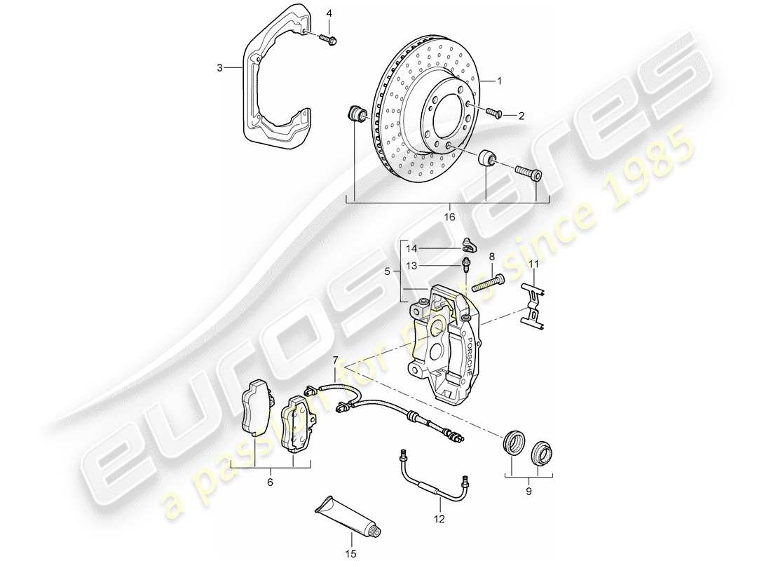 part diagram containing part number 99735203194