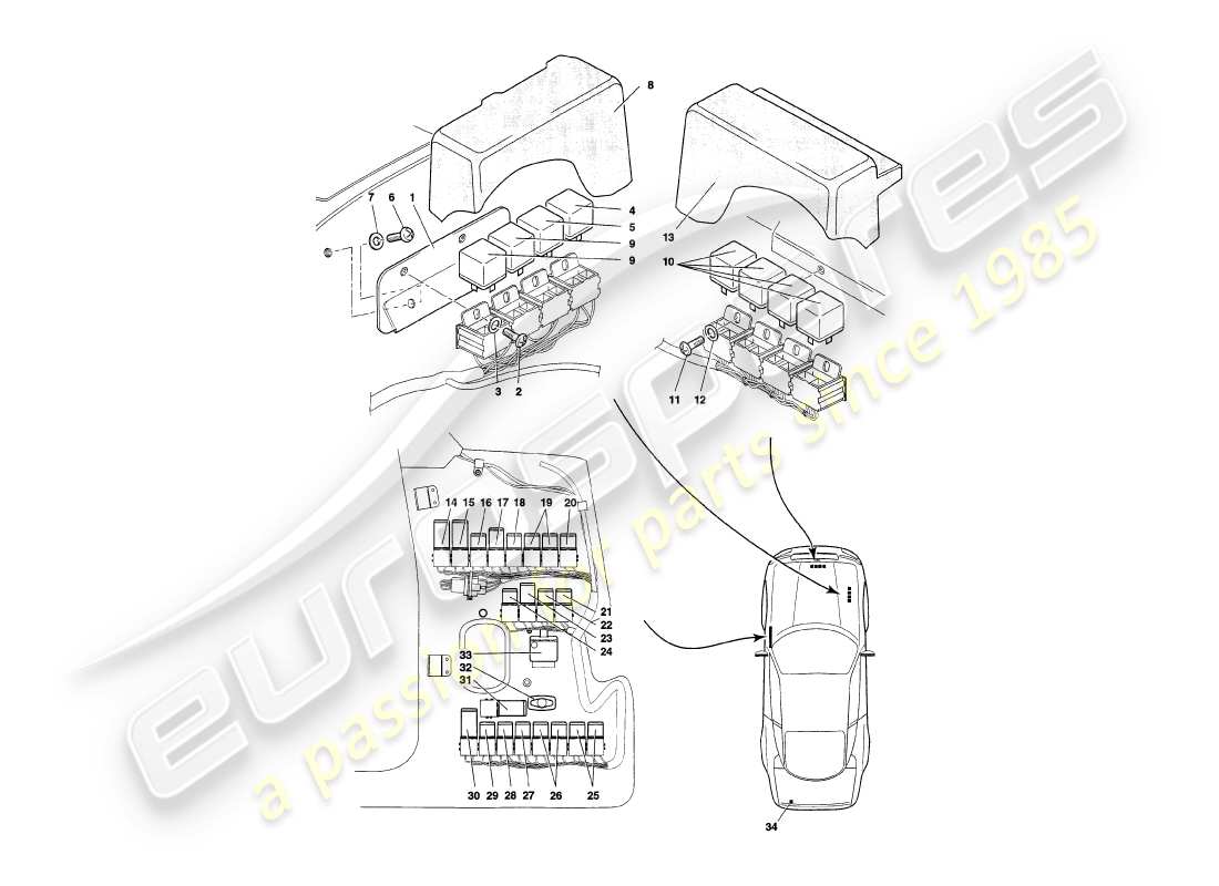 part diagram containing part number 37-54605