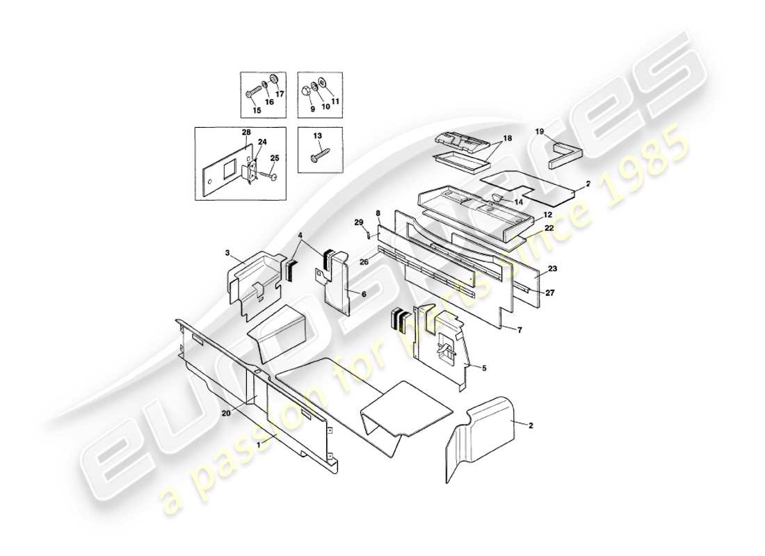 part diagram containing part number 696500