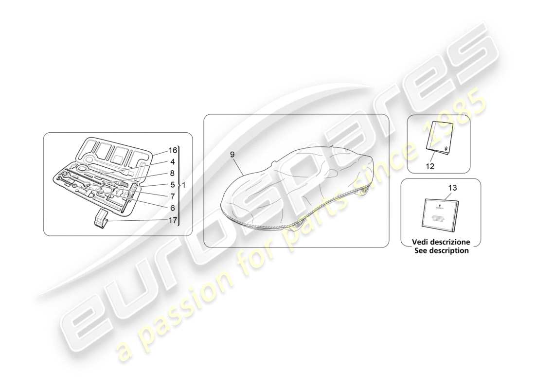 part diagram containing part number 89306100