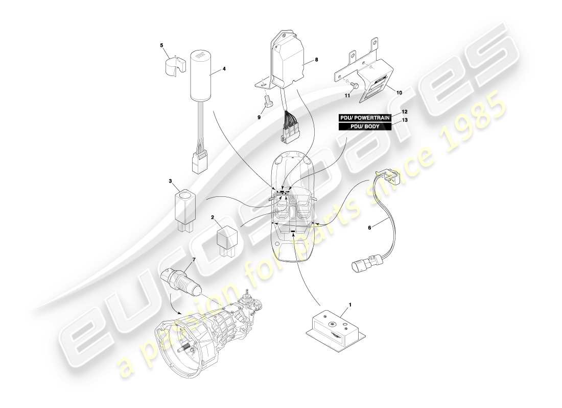 part diagram containing part number 37-123172-aa