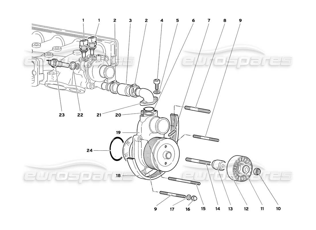 part diagram containing part number 07l919501a