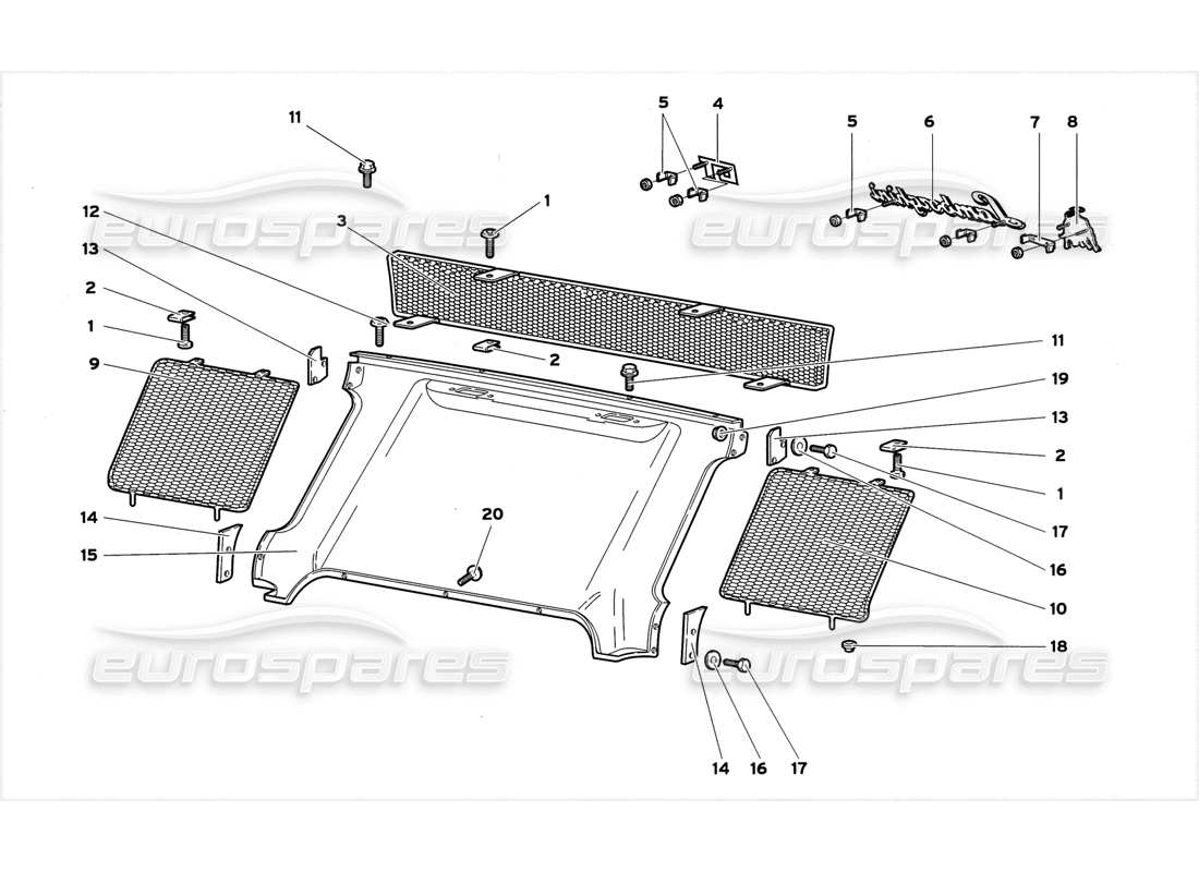 part diagram containing part number wht000916a