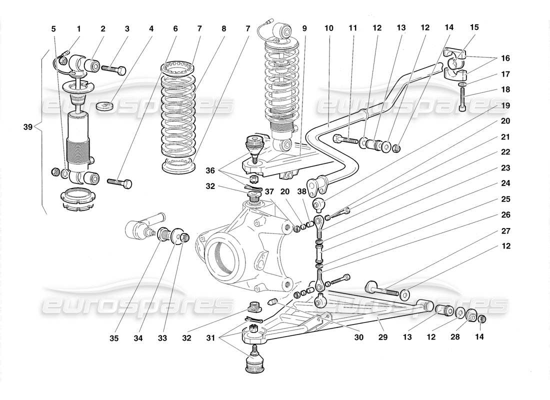 part diagram containing part number 005134392