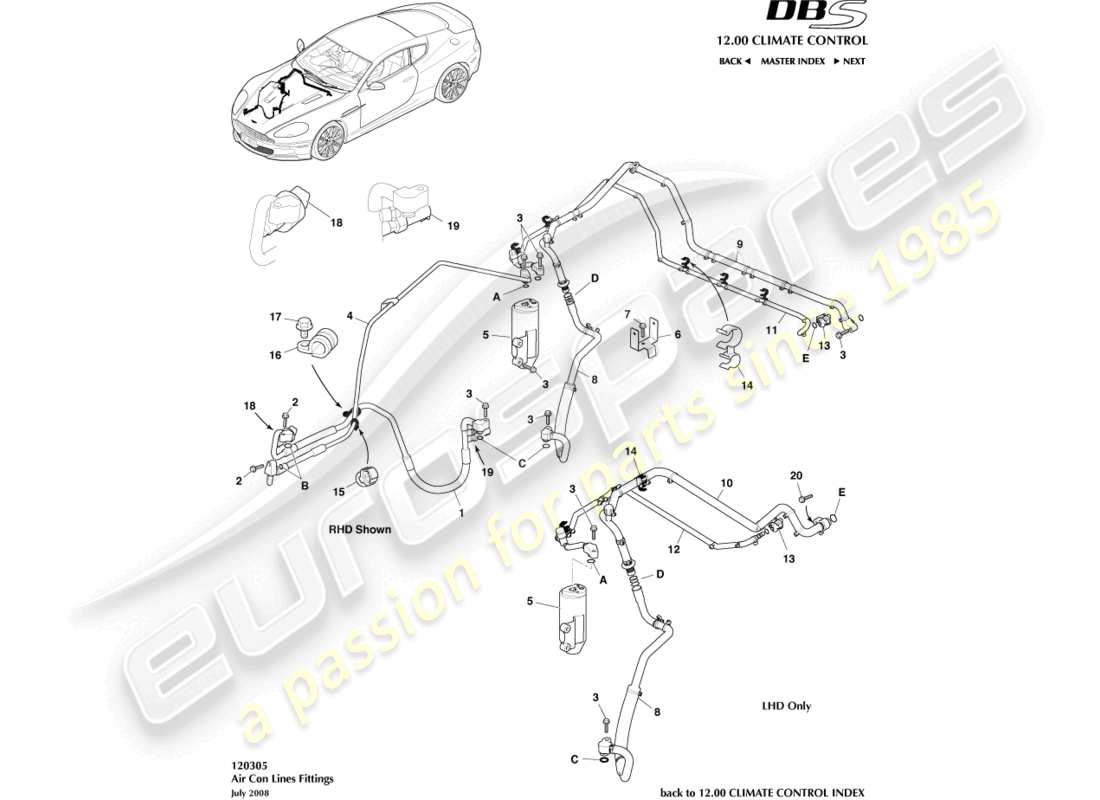 part diagram containing part number ag43-19a705-aa