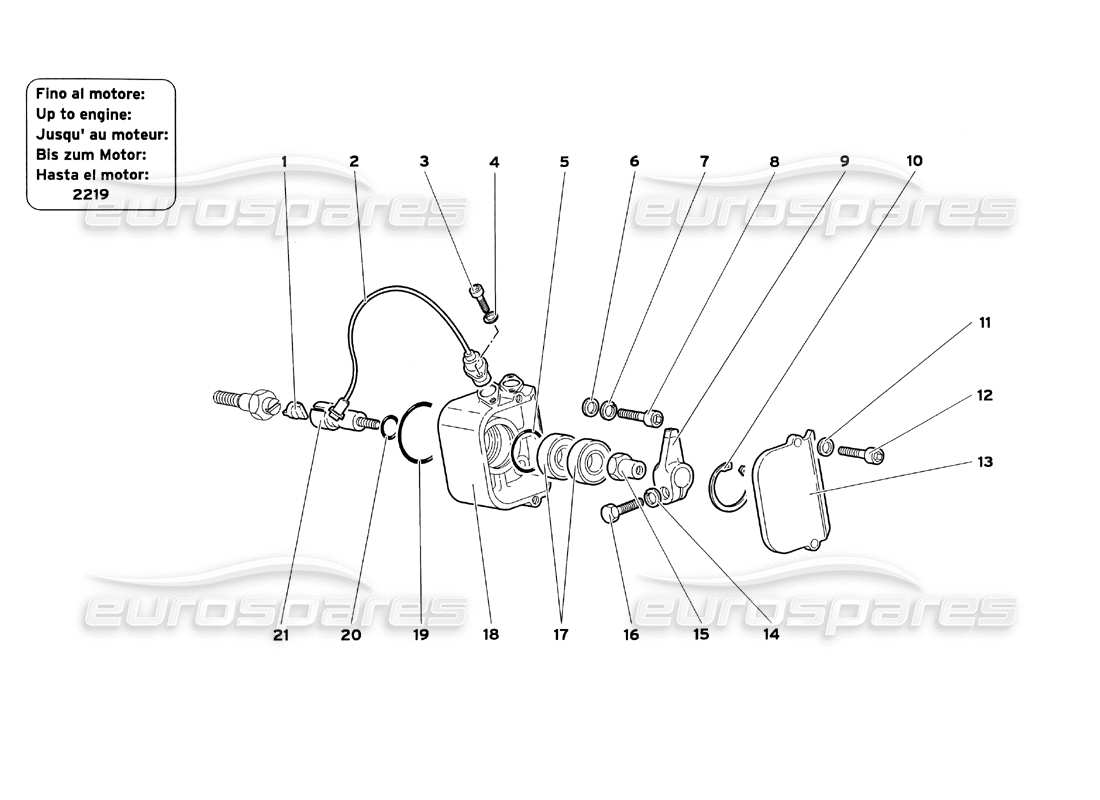 part diagram containing part number 001632289