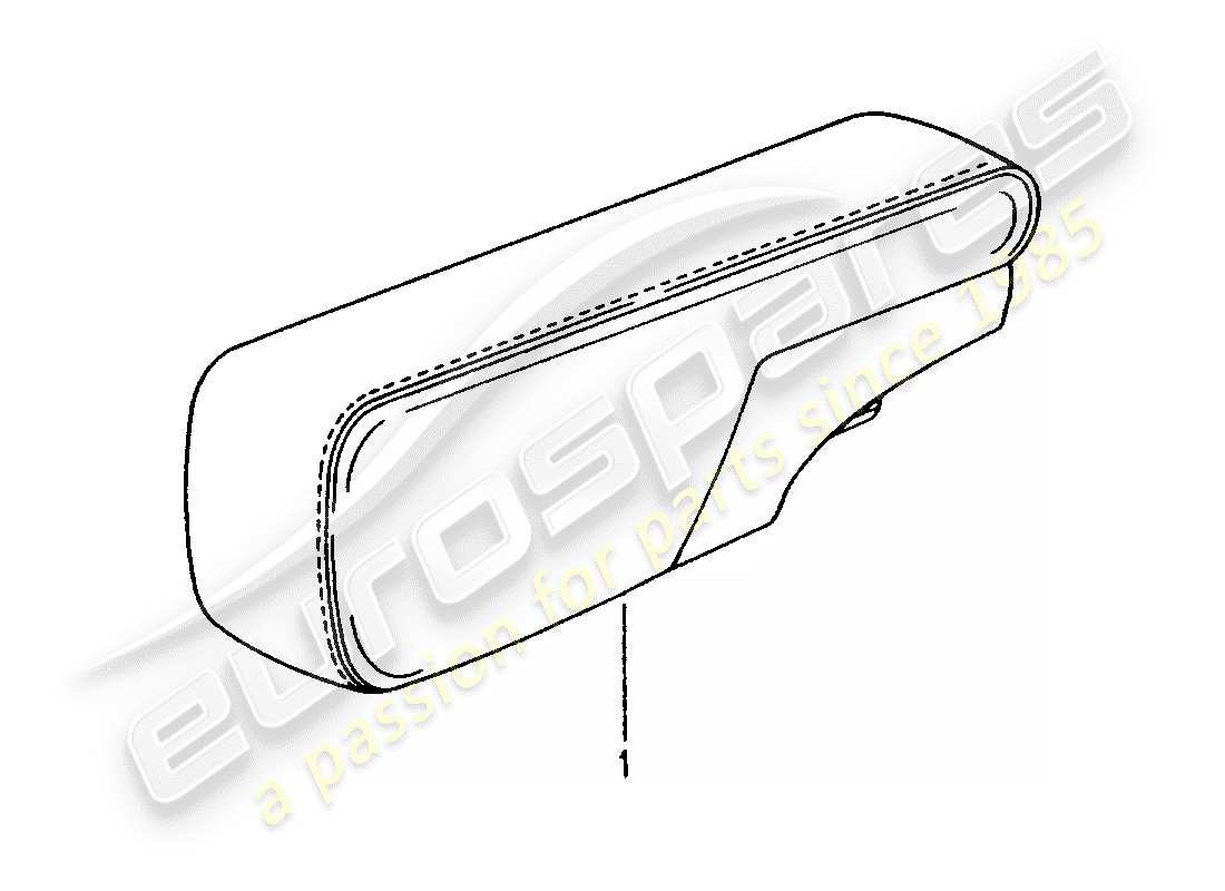 porsche tequipment catalogue (2011) armrest parts diagram