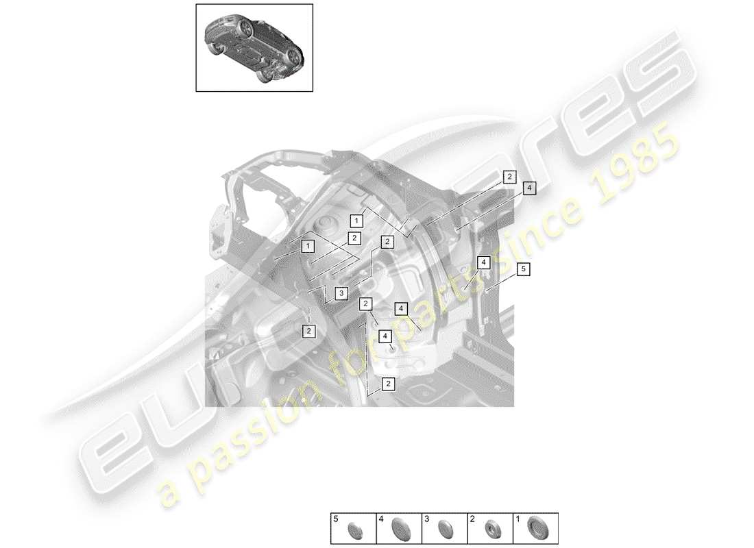 porsche macan (2020) plug part diagram