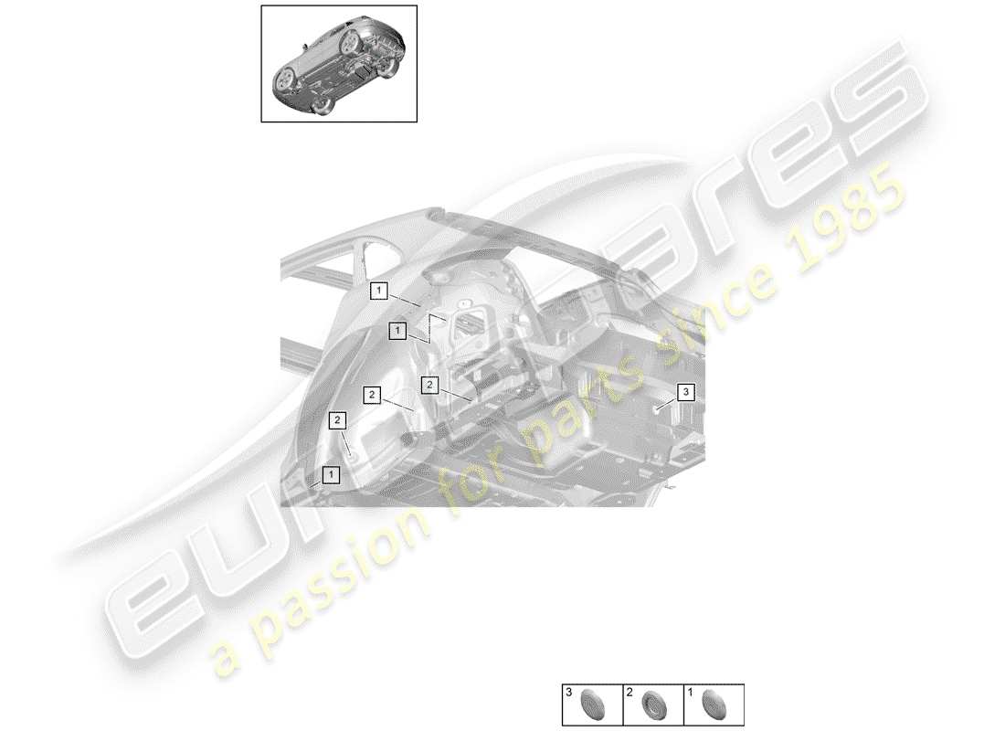 porsche macan (2020) plug part diagram