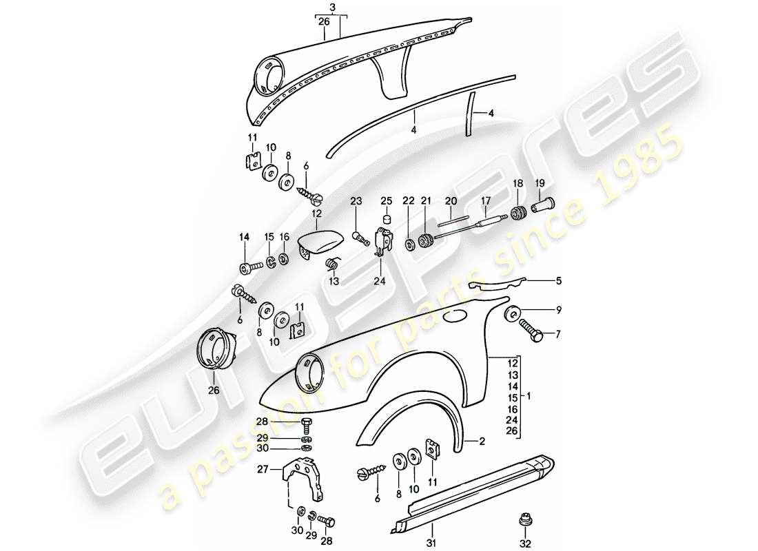 part diagram containing part number 90150431721