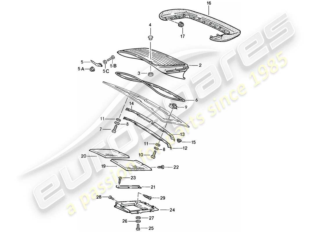 part diagram containing part number 91151223200