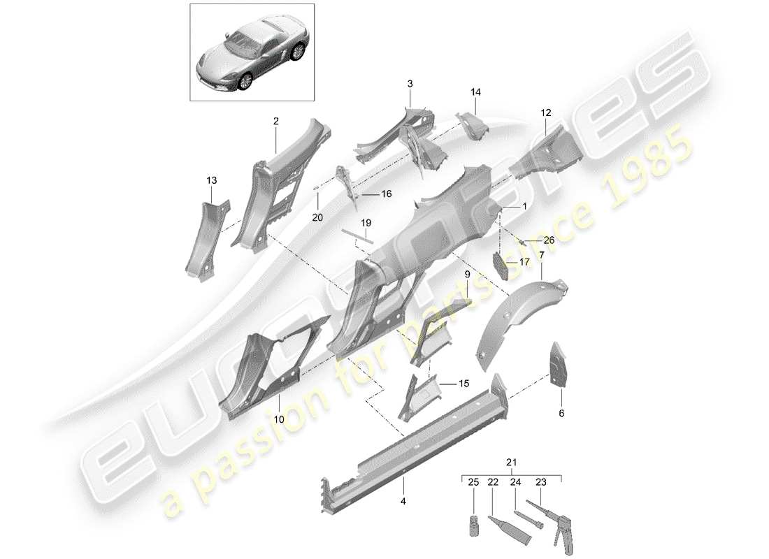 part diagram containing part number 982809085by