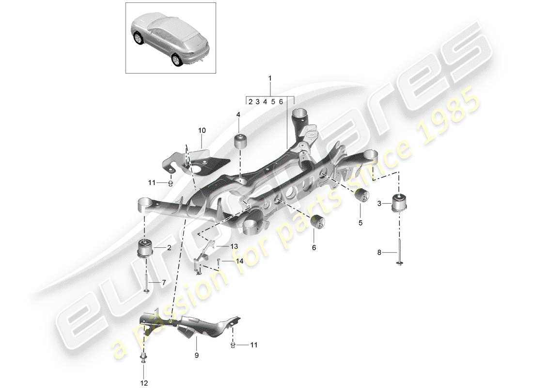 part diagram containing part number 95b505235f