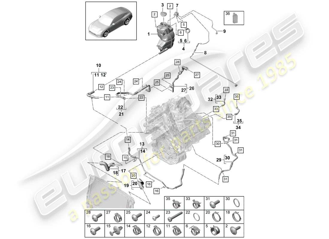 part diagram containing part number 95551240700