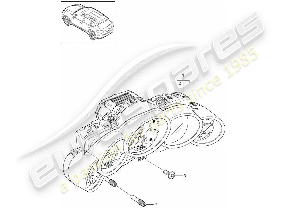 part diagram containing part number 95864197431