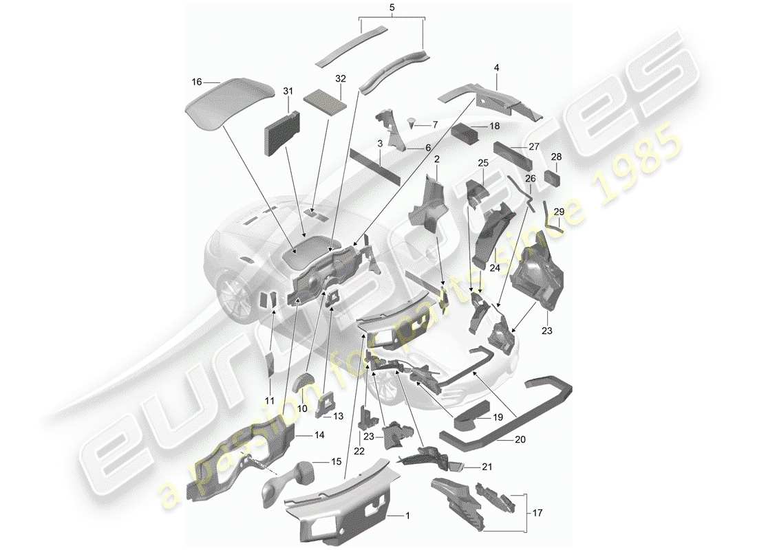 part diagram containing part number 98155640100