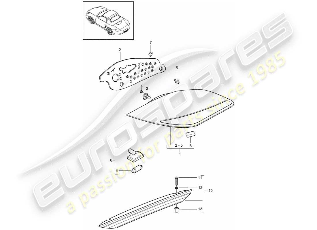 part diagram containing part number 98763105002