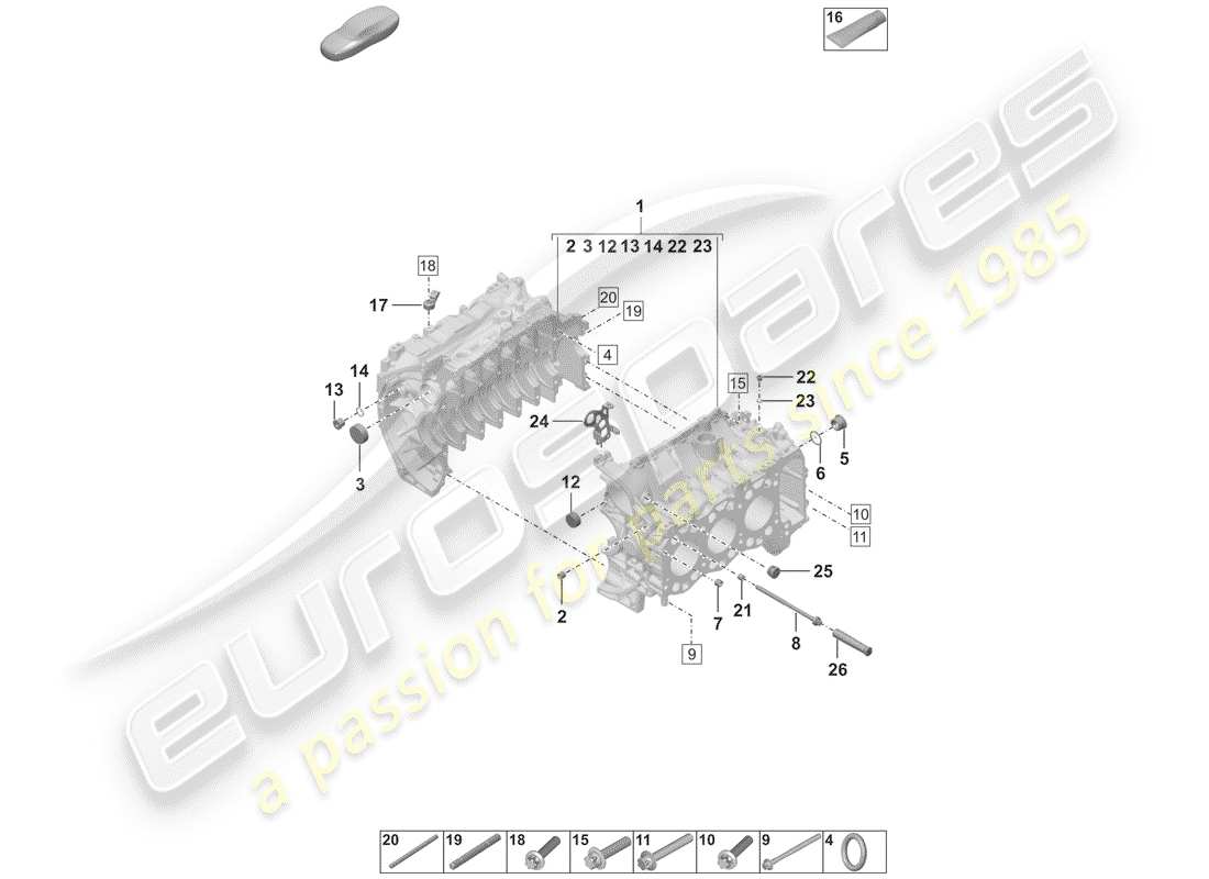 part diagram containing part number paf008311