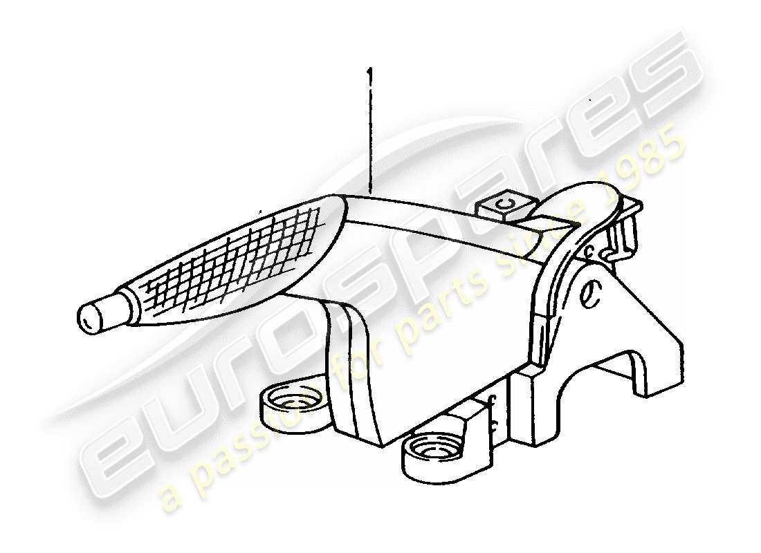 porsche tequipment catalogue (2003) hand brake lever part diagram