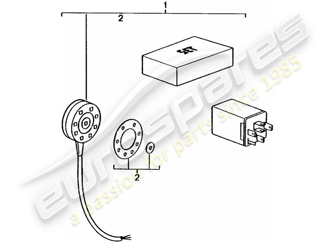 porsche tequipment catalogue (2011) rain sensor parts diagram