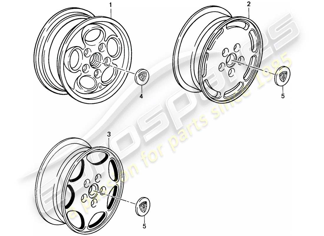 porsche tequipment catalogue (2012) spacer washer parts diagram