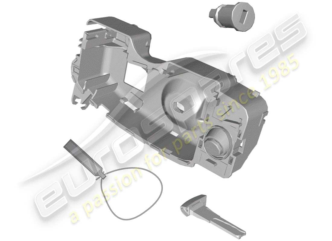 porsche 991 (2012) repair kit part diagram