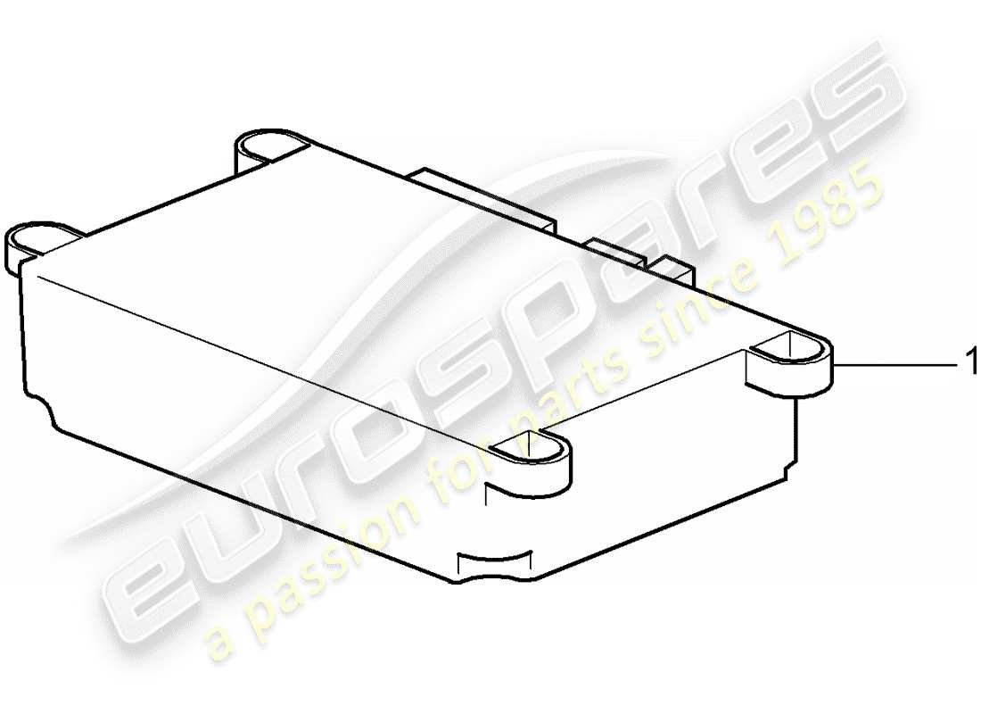 porsche replacement catalogue (1983) telephone part diagram