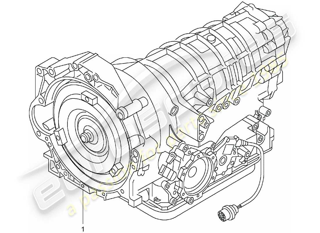 porsche replacement catalogue (1975) replacement transmission part diagram