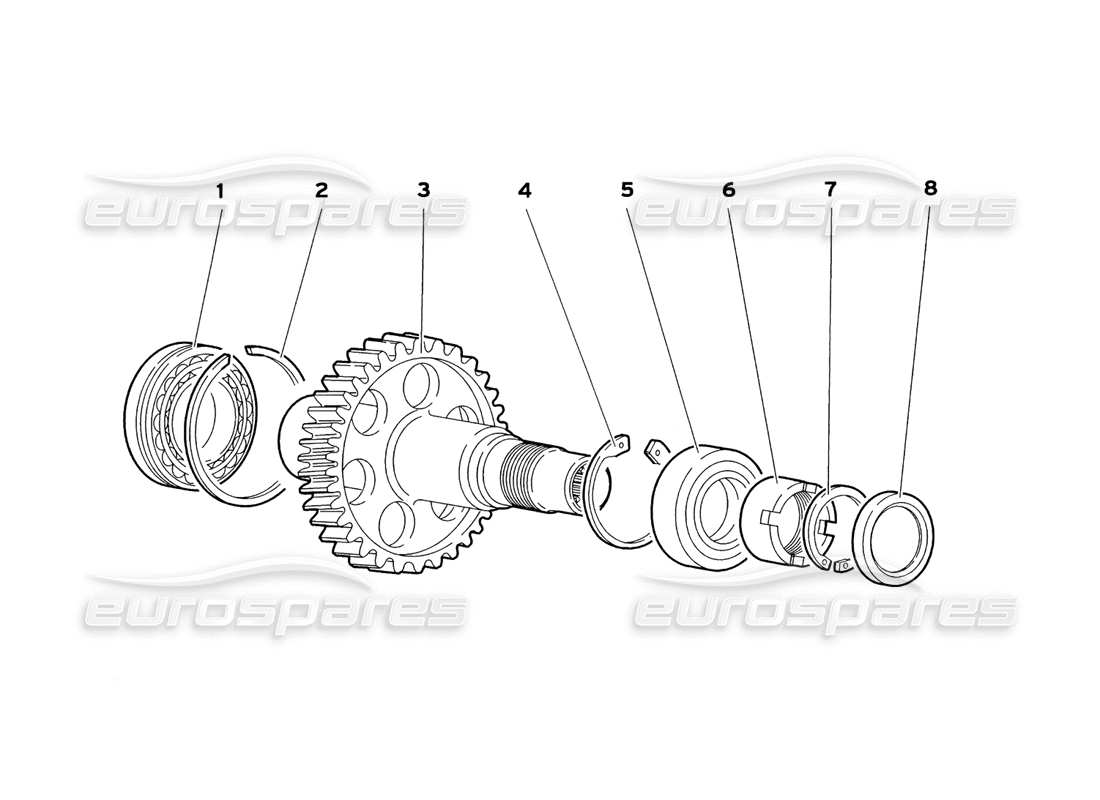 part diagram containing part number 008254004