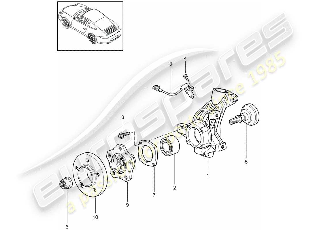 part diagram containing part number 99734115825