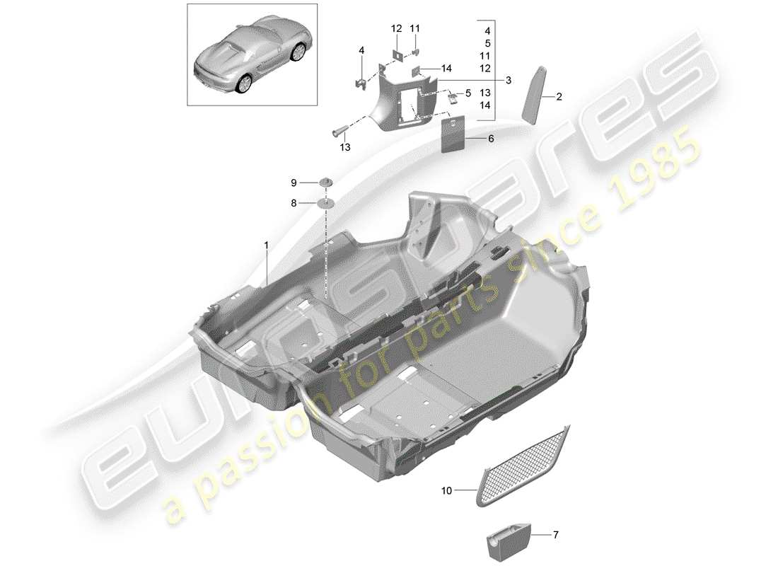 part diagram containing part number 98155101114