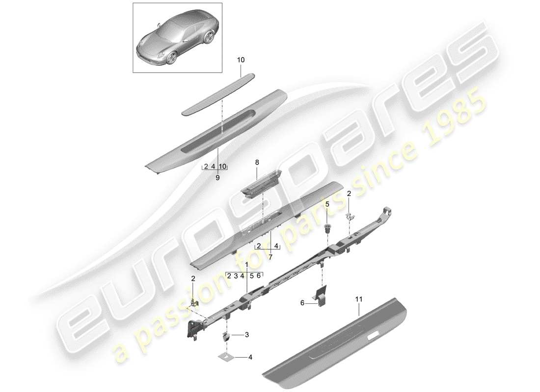 part diagram containing part number 99155588901