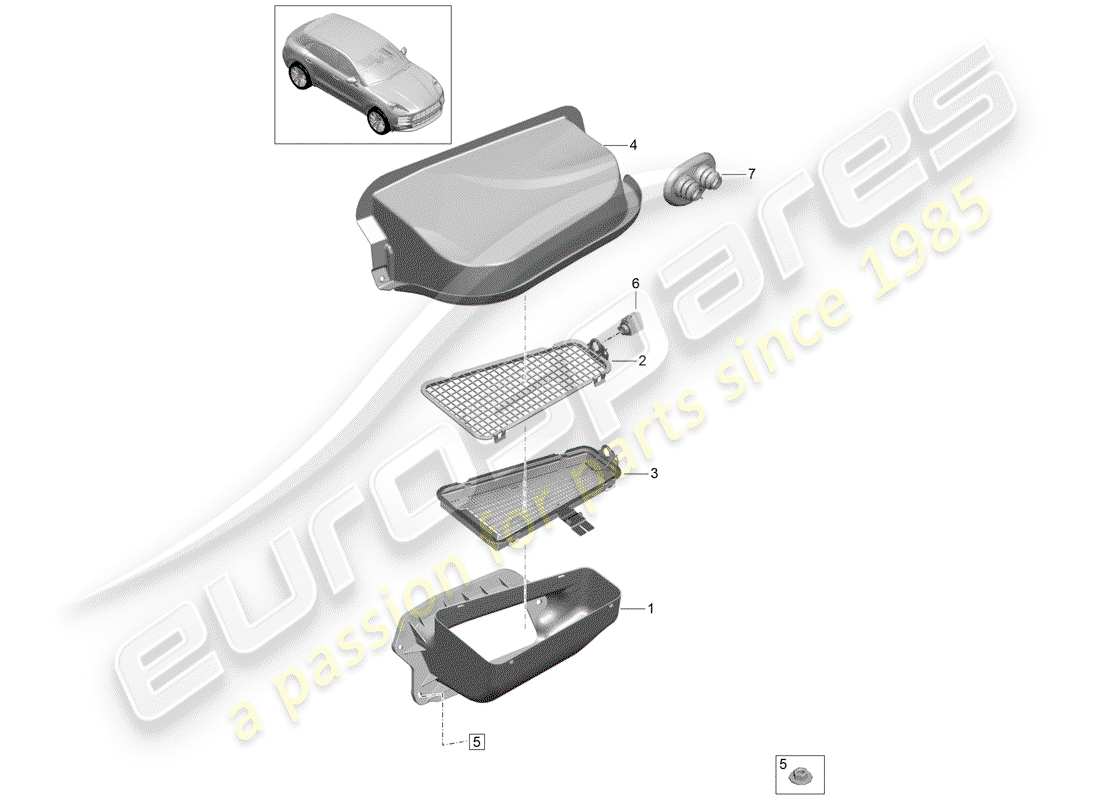 part diagram containing part number 95b819979c