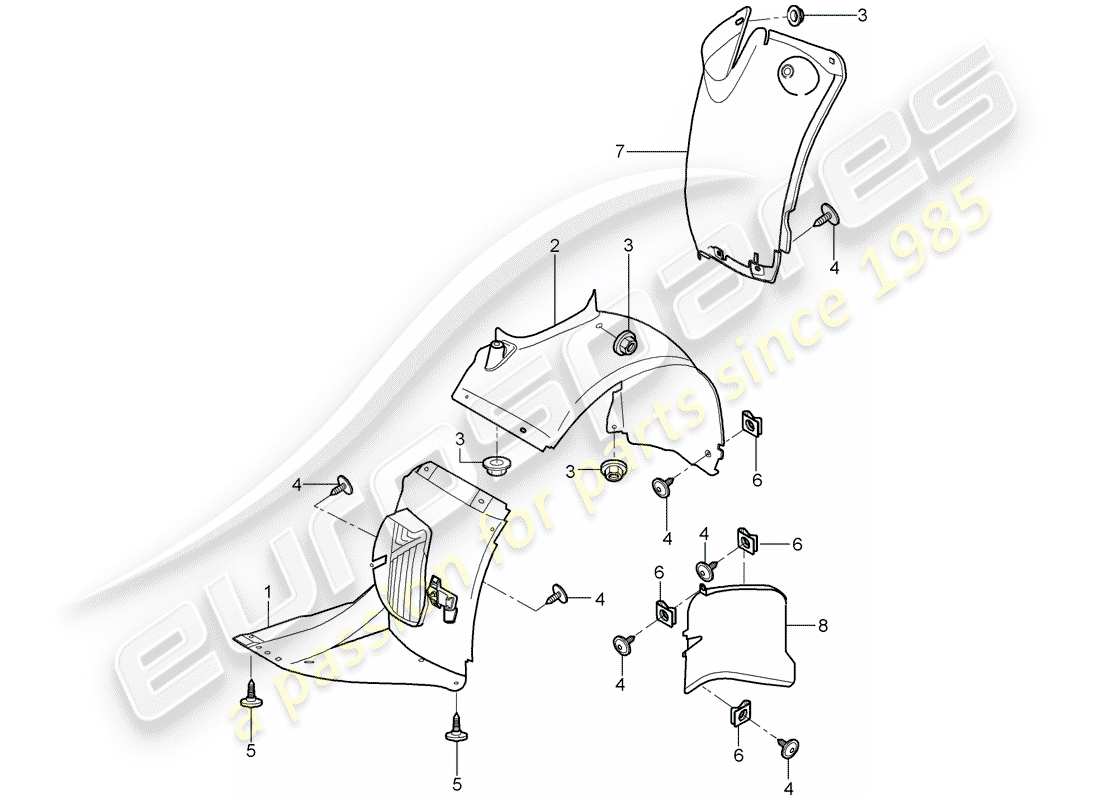 part diagram containing part number 99750420492