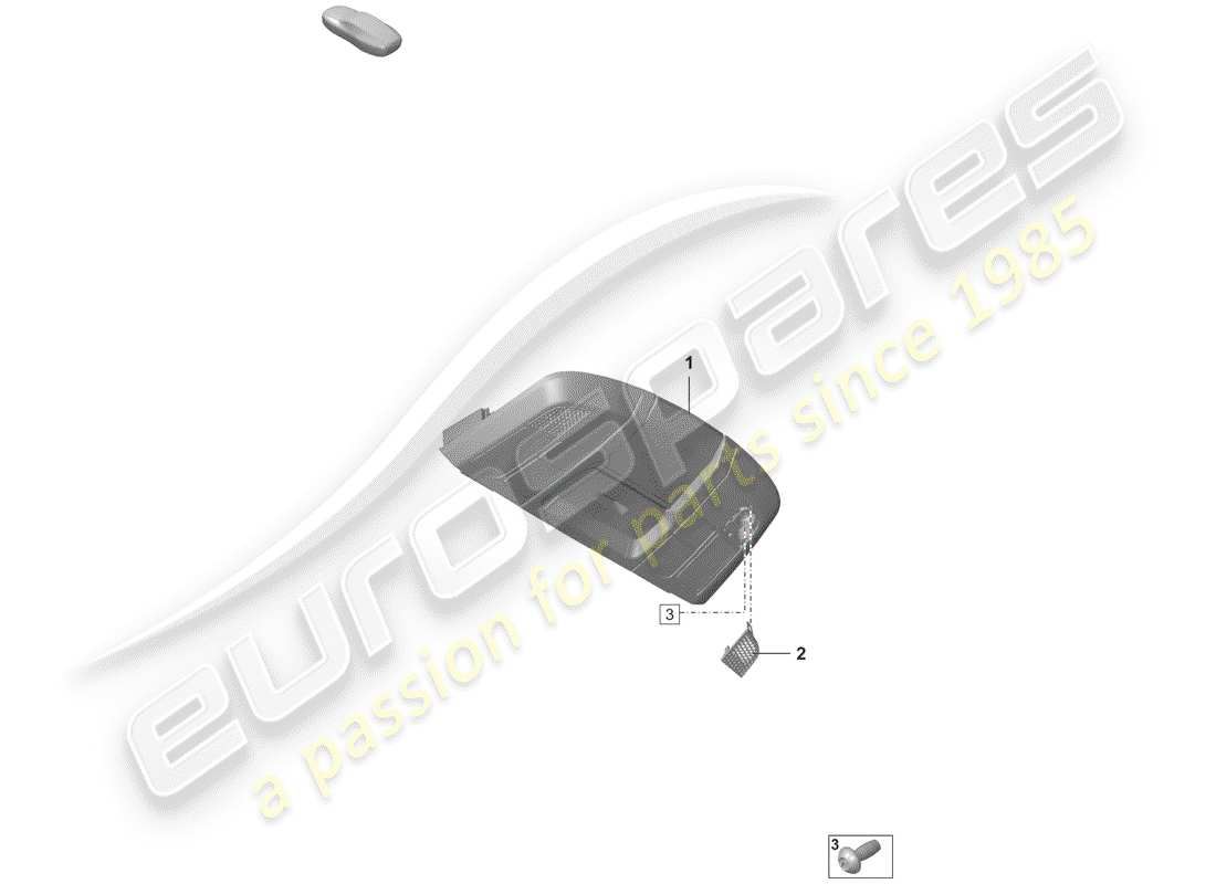 porsche 2020 bracket parts diagram