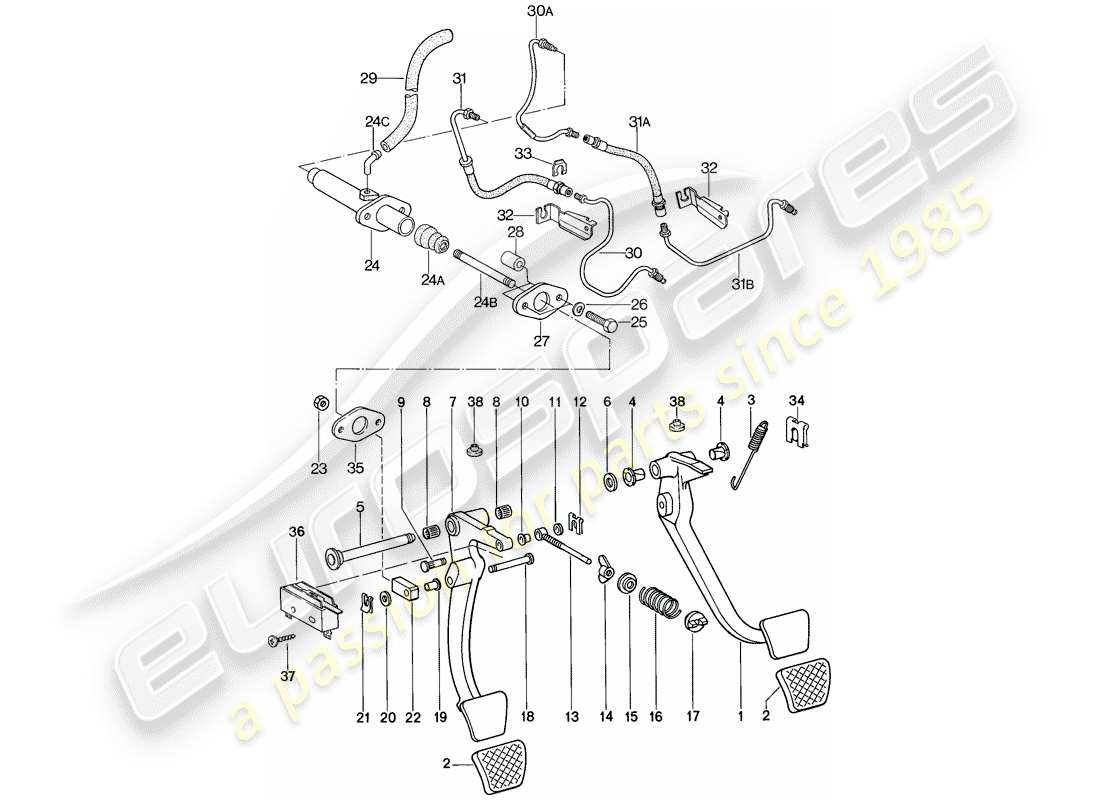 part diagram containing part number 92861341301