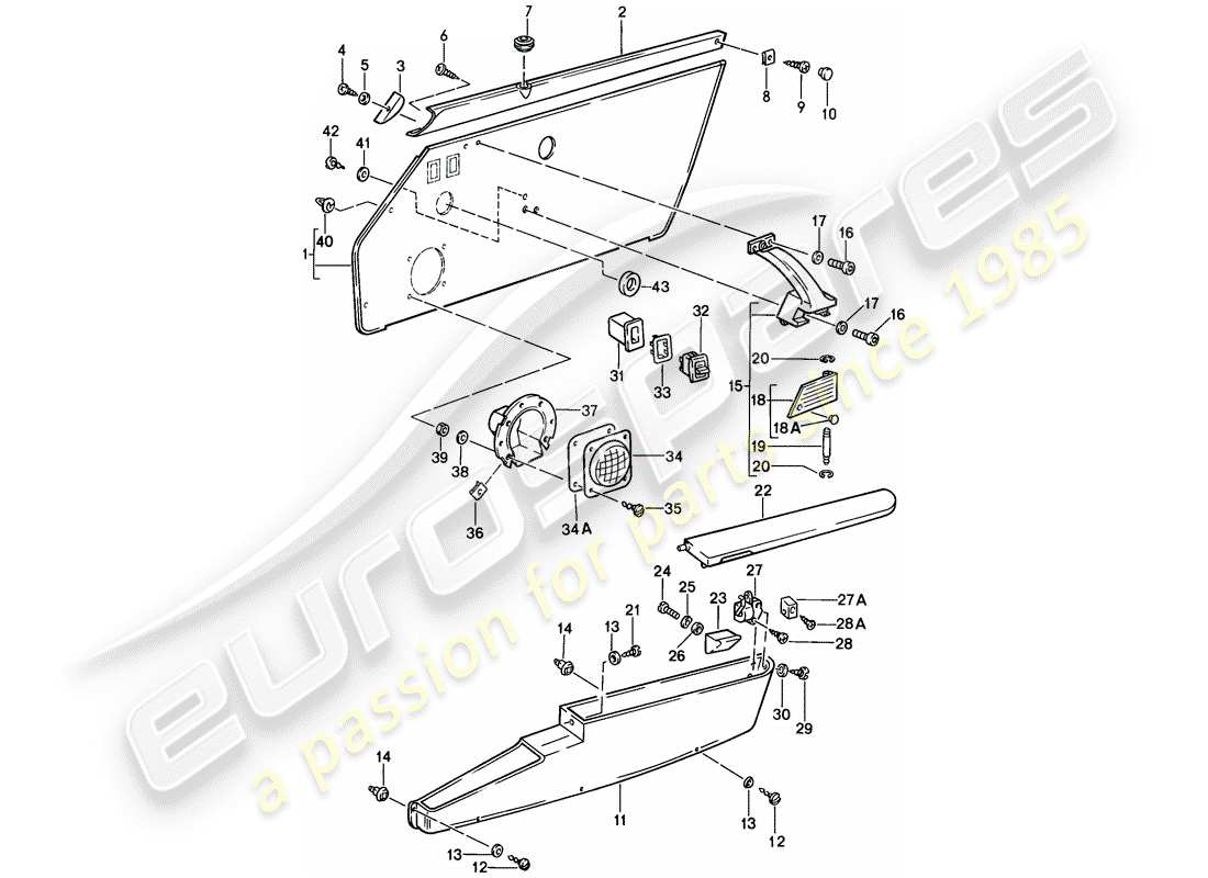 part diagram containing part number 90011912901