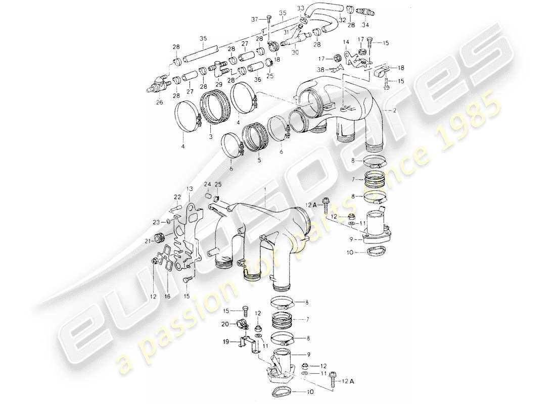 part diagram containing part number 96411062702