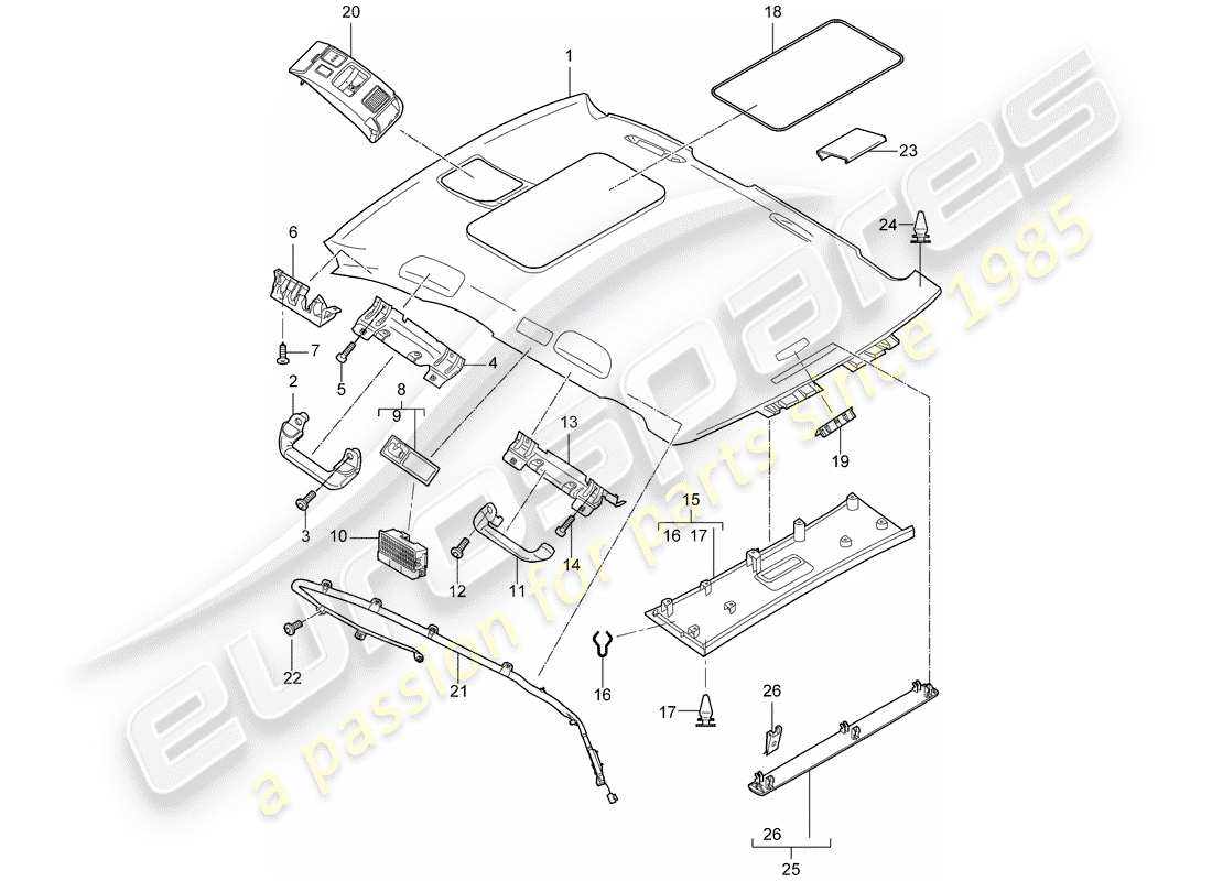 part diagram containing part number n90807403