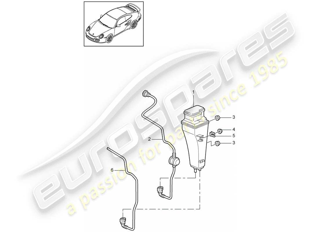 part diagram containing part number 99720125101