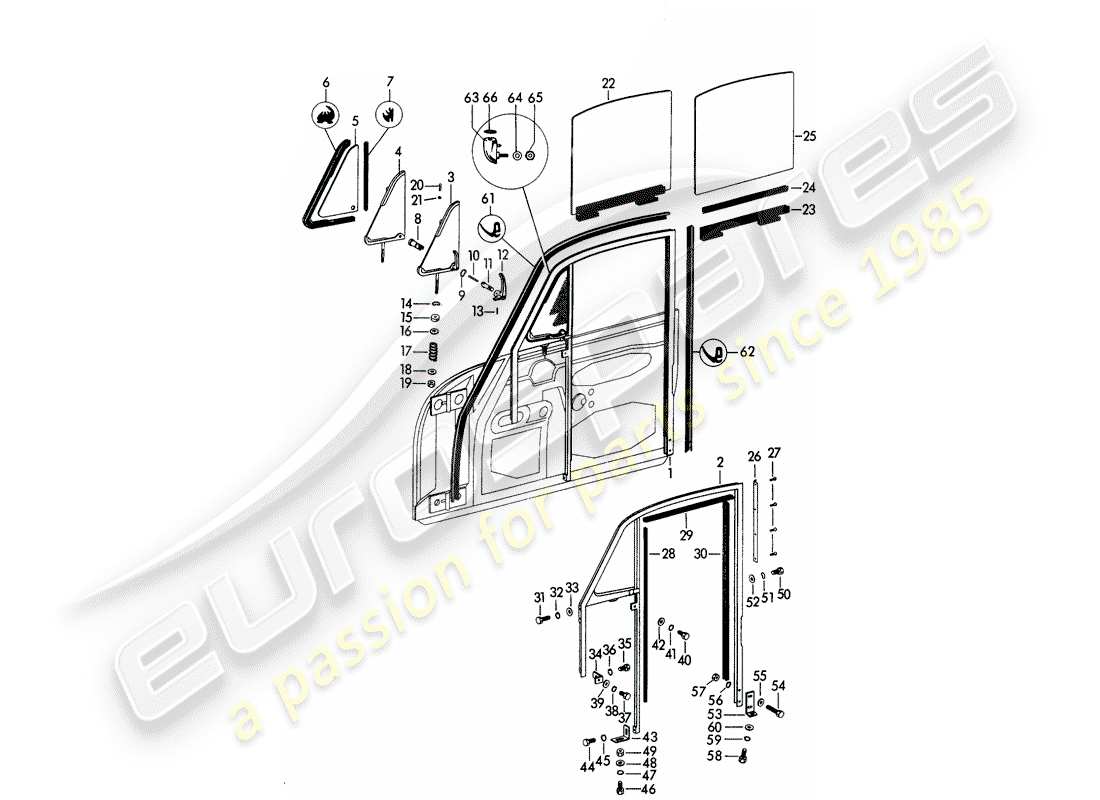 part diagram containing part number 64454262506