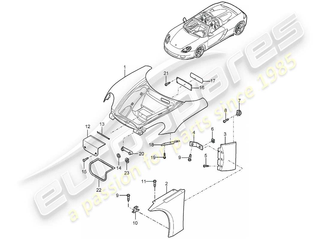 part diagram containing part number 999073254a2