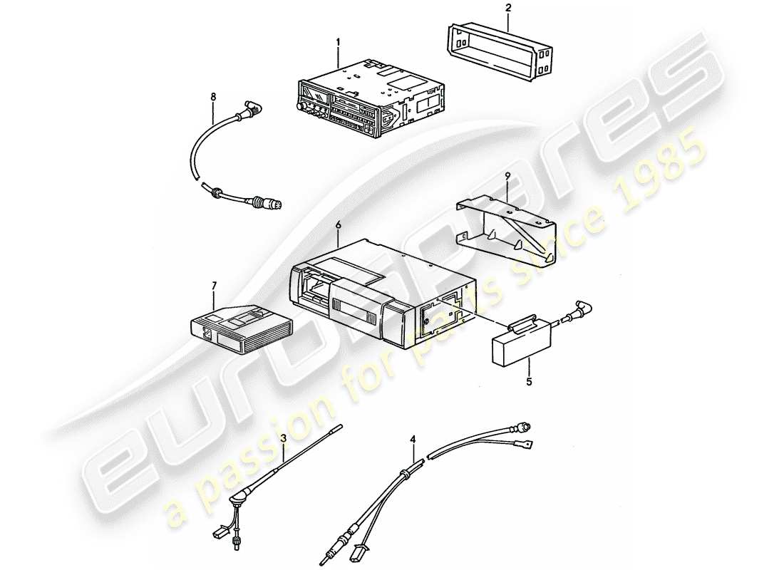 part diagram containing part number 96464510700