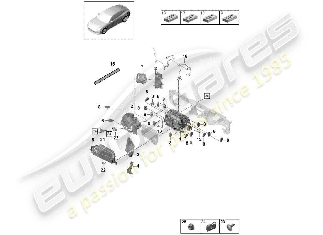 part diagram containing part number 95557231100